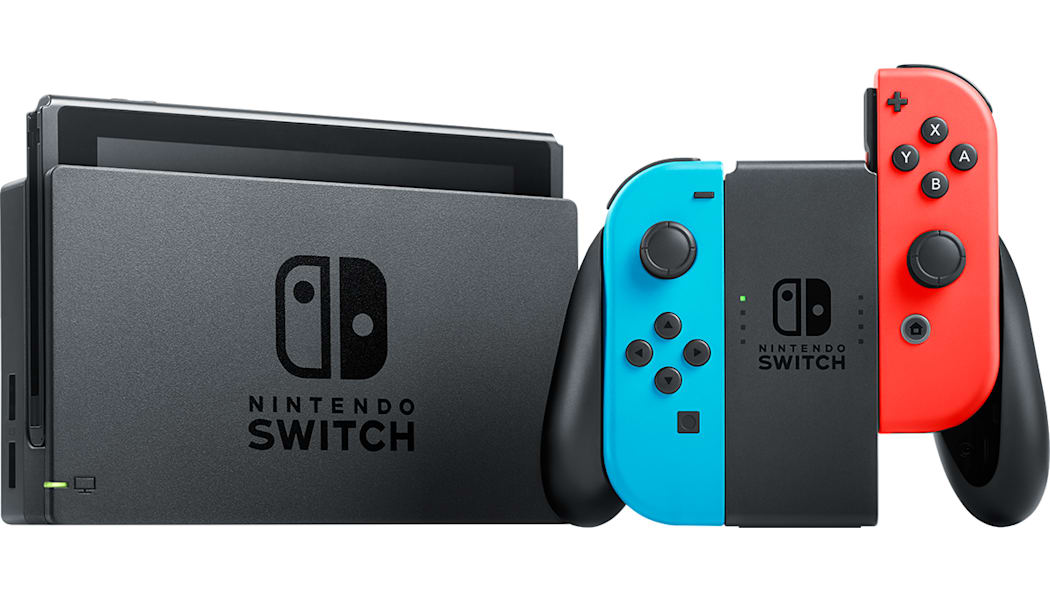 Nintendo Switch™ - Neon Blue + Neon Red Joy-Con - T