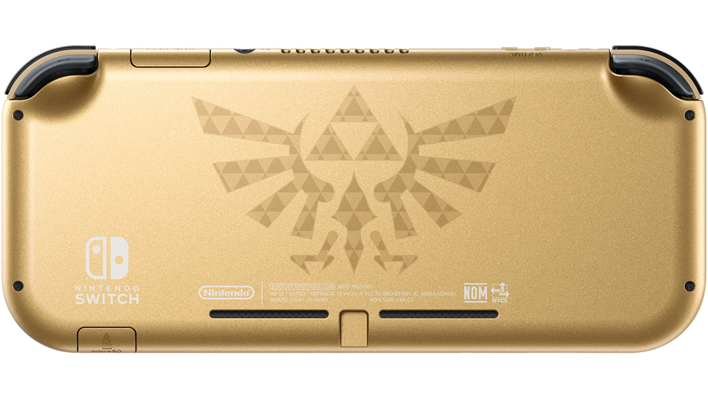 Nintendo Switch Lite: Hyrule Edition with Bonus Nintendo Switch Online + Expansion Pack - T