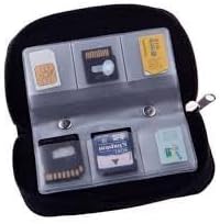 MySouq-Store 1PCs Memory SD Card Case,1 Packs Micro SD Card Holder Wallet Storage 22 Slot SD Micro SD CF SDHC SDXC MMC Secure Digital Compact Flash Cards - T