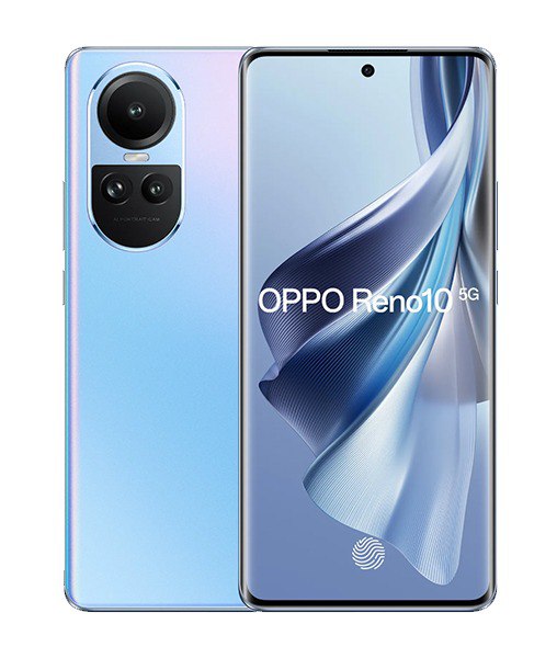 RENO10 5G DUAL SIM 256GB 8GB RAM 6.7 ???? ICE BLUE - T