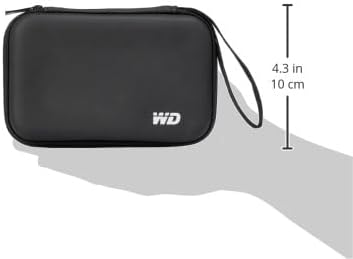 Gadget Deals Hard Disk Cover/Hard Disk Drive Pouch case for 2.5" HDD Cover WD Seagate Slim Sony Dell Toshiba (Black) - T