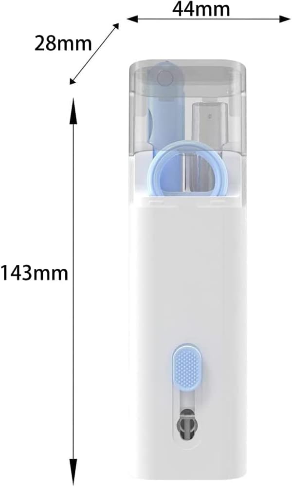 7-in-1 Keyboard Cleaner, Yardhobi Earphone Cleaner with KeyCaps Puller Portable Multifunctional Cleaning Tool for PC, Monitor, Earbud, Cell Phone, Laptop, Computer, Bluetooth Earphones - T