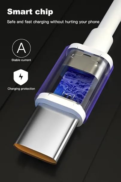 Super VOOC/SuperDart/Wrap cable Very Fast Charging Cable (6.5A (65W)) - T