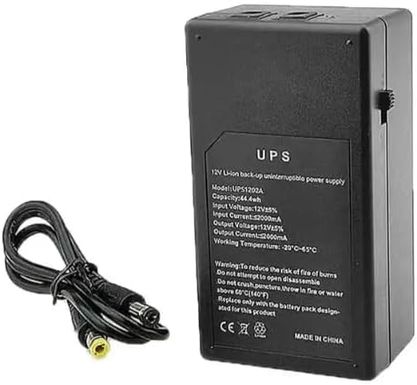 Mini UPS Power Outage Camera Router Charging Device - T