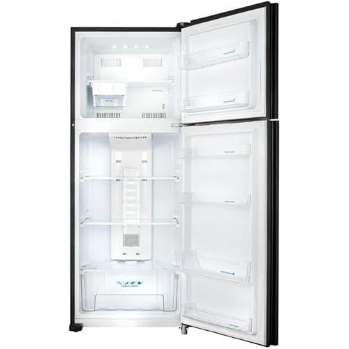 Unionaire RD-350B-D Refrigerator 2 Door D-Frost 350 Liter Black with Digital Control Screen - T