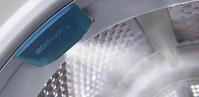 Beko 10kg Front Load Washing Machine With 6kg dryer, 1400 RPM, Pro Smart Inverter & Steam Cure, Bluetooth, Iron Finish, Black- MCI10640BWD - T