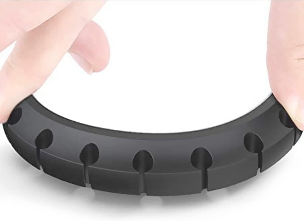 SOULWIT Cable Holder Clips, 3-Pack Cable Management Cord Organizer Clips Self Adhesive for Desktop USB Charging Cable Nightstand Power Cord Mouse Cable Wire PC Office Home - T