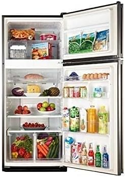 Sharp SJ-PC48A(SL) Digital Refrigerator - 384 Litre - T