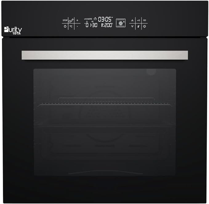 Purity101 Black Built In Touch Turkish Electric Full Digital Oven 67L / 60cm - T