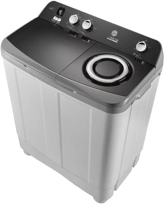 HOOVER Washing Machine Half Automatic 10 Kg White HW-HTTN10LWTO - T