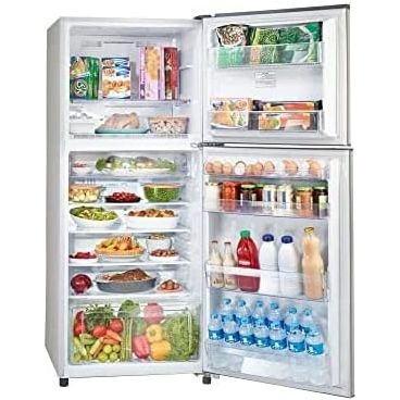 TOSHIBA Refrigerator 355 Liter Silver Circular handle GR-EF40P-J-SL - T