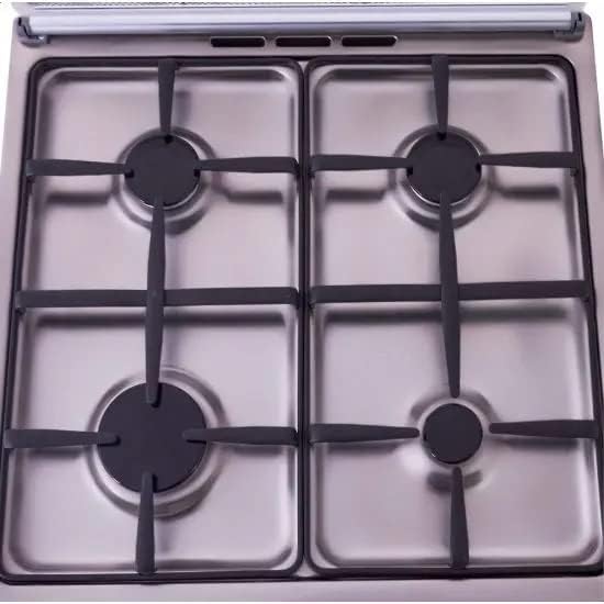 LA GERMANIA Freestanding Cooker 60 x 60, 4 Gas Burners, Stainless x Black 6C40GRB1X4AWW - T