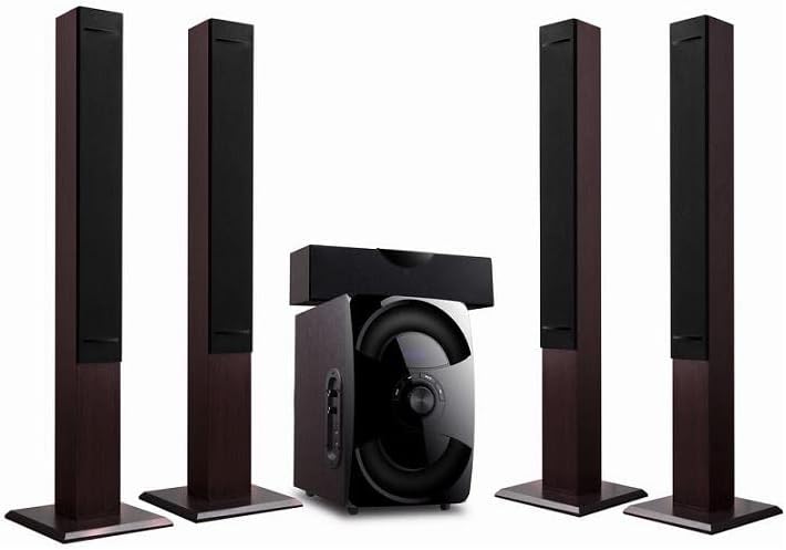 dob SX5 Wireless Computer Speakers, Black, Bluetooth, Auxiliary, USB - T