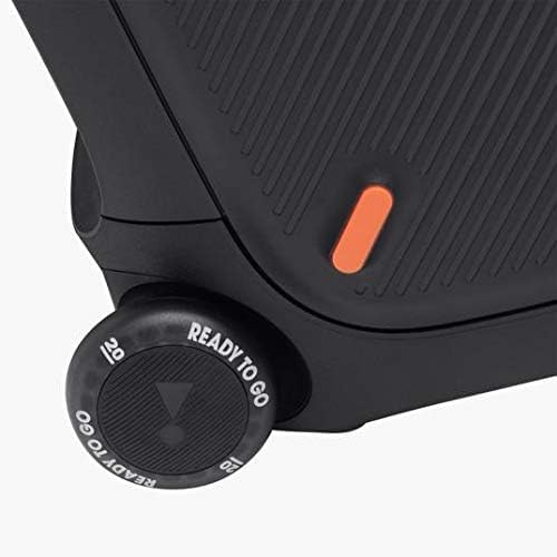 JBL Partybox310 Portable party speaker with dazzling lights and powerful JBL Pro Sound, Black, Wi-Fi - T