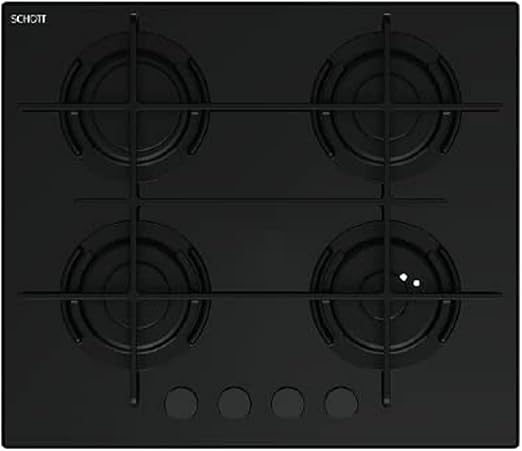 Fresh Built in Flat Glass Black - HFR60CMGC1 - T