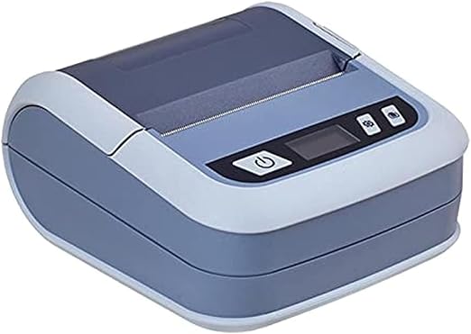Xp-P323B Portable Thermal Printer To Print Invoices 80M Size And Barcode Printer, Increase Productivity With High- Speed Printing Capabilities For Large Batches - Grey - T