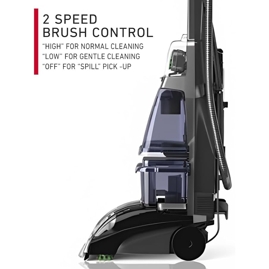 Hoover Brush N Wash Carpet and Hardfloor Washer, Grey, F5916 - T