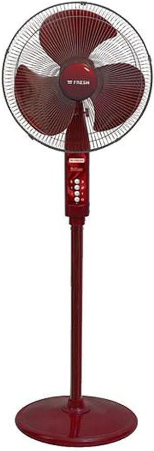 Fresh Galaxy Stand Fan, Red - T