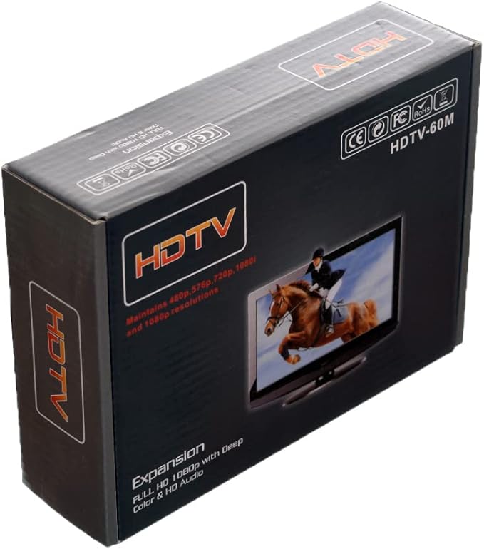 Generic Hdtv tv-out cable hdmi extender 60m - black - T