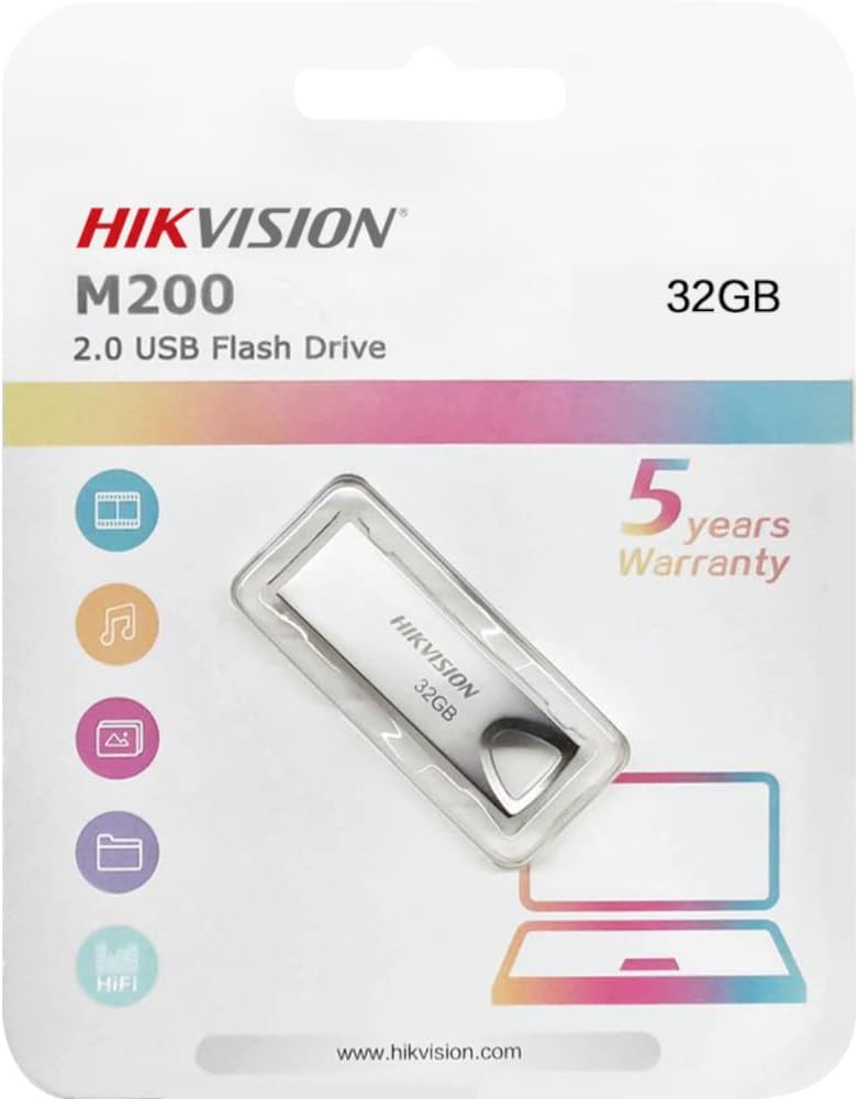Hikvision 32 GB USB Flash Drive - HS-USB-M200(STD)/32GB - T