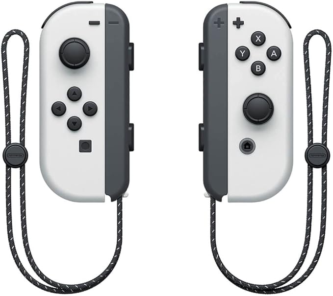 Switch OLED Model (2021) - Joy Black & White Controller - T