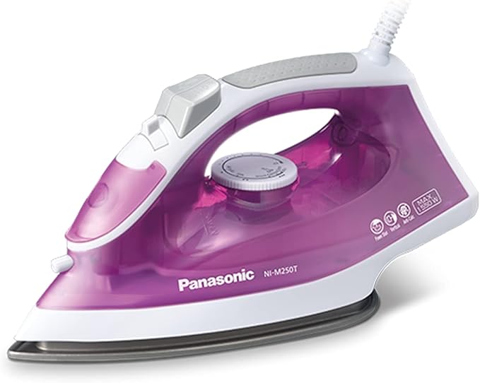 Panasonic Powerful Steam/Dry Iron, 1550W, NI-M250TPTD- 1 Year Warranty - T