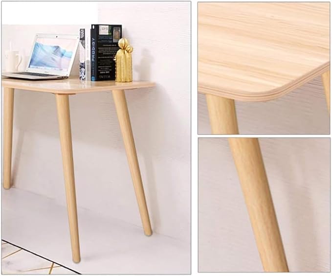 Study Desk Beech Wood Furniture Study Computer Laptop Dining Table Gaming Desk - T