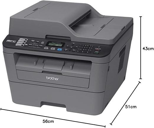 Brother MFC-L2700DW All in one Duplex and Wireless Laser Printer - T