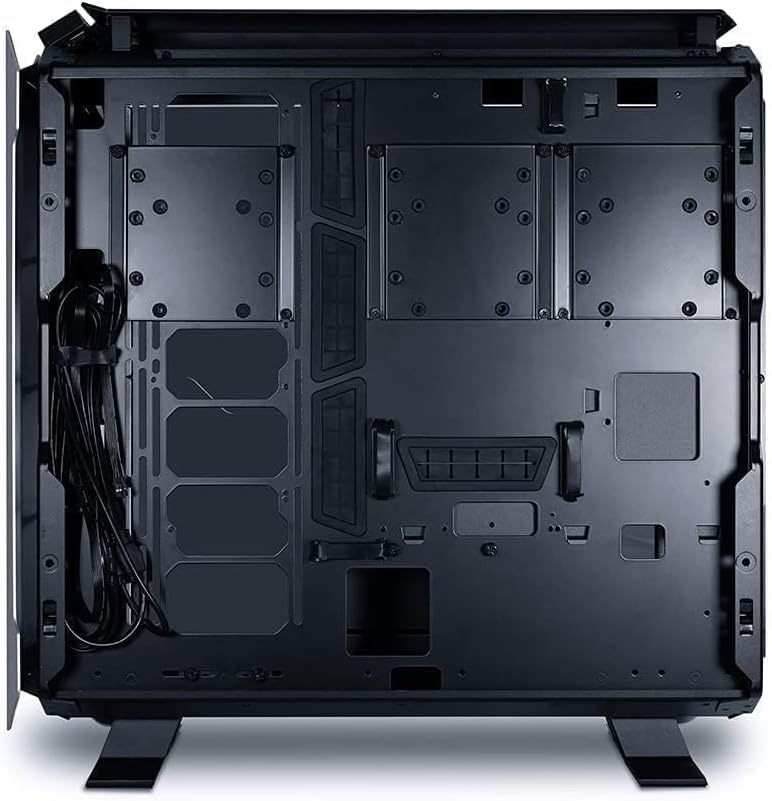 Lian Li Odyssey X Silver Tempered Glass on The Left and Right Sides, Aluminum Full Tower Gaming Computer Case - TR-01A - T