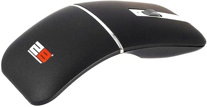 2B (MO305) Wireless 2.4G Rechargeable Mouse - BlackSilver - T