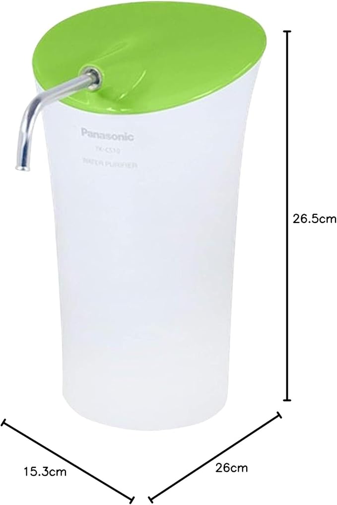 Panasonic Water Purifier with a High Filtering Capacity of 6.5L Per Minute- Purifies Up to 12,500 liters of Water – International Warranty - T
