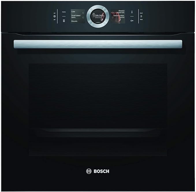 Bosch Built-in oven 71 litre, Electric 60 cm, Series 8 - HBG636LB1 - T