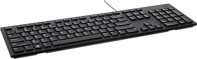 Dell Wired Keyboard - Black KB216 (580-ADMT) - T