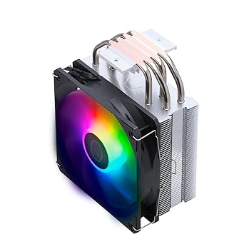 Cooler Master Hyper Spectrum V3 CPU Cooler - 120mm Fan | Support AMD & Intel CPU Socket AM5, AM4 / LGA 1700, 1200, 1151, 1150| PWM Case Fans | 71.93 CFM Airflow | 4 Heat Pipes - T