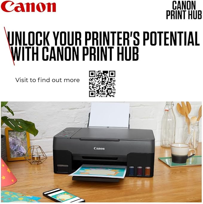 Canon PIXMA G2420 Multi-Function Inkjet Printer - Black - T