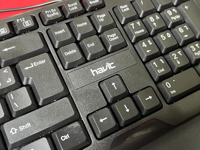 HAVIT Multimedia Keyboard,Black - T