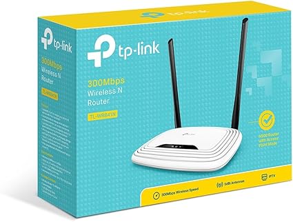 TP-Link TL-WR841N 300Mbps Wireless N Router (White) - T