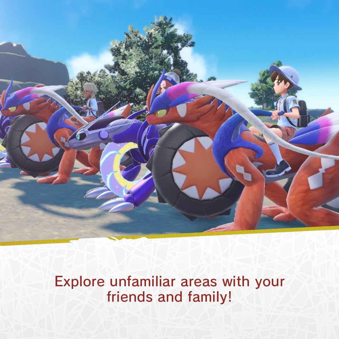 Nintendo Switch: Pokemon Violet Video Game - Region Free - T