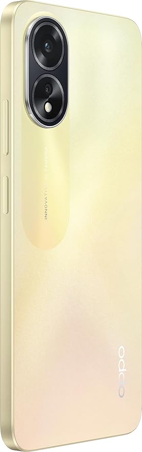Oppo A38 Android Smartphone, Dual SIM Mobile Phone, 6GB RAM, 128GB Storage, Glowing Gold (UAE Version) - T