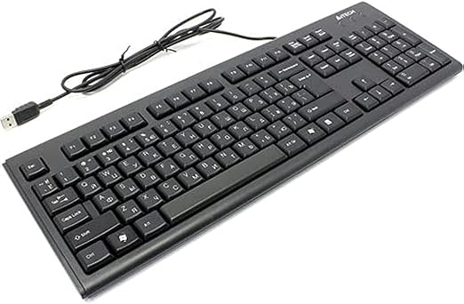 A4Tech USB Keyboard For PC & Laptop - KRS83 - T