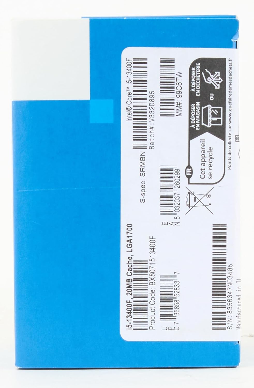 Intel ®/Processor/Core™ i5-13400F/20MB Cache - BOX - T