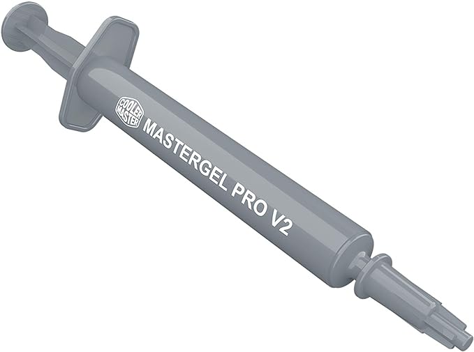 Cooler Master MasterGel Pro V2 High Thermal Conductivity Compound for CPU Coolers (9 W/mK) – Ultra-Efficient CPU/GPU Heat Dissipation with Zero Electrical Conductivity, Applicator Included - T