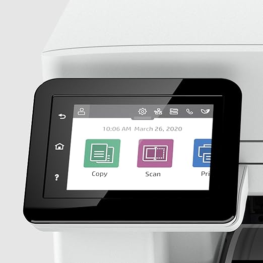 HP LaserJet Pro MFP 4103fdn Printer (2Z628A), Print, copy, scan, fax, white - T