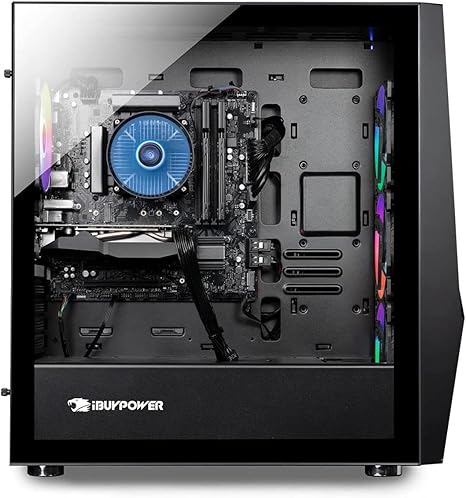iBUYPOWER Pro Gaming PC Computer Desktop SlateMR 291i (Intel i7-12700F 3.6 GHz, GeForce RTX 3060 TI 8GB, 16 GB RGB DDR4 RAM, 1 TB NVME SSD, WiFi ready, Windows 11 Home) - T
