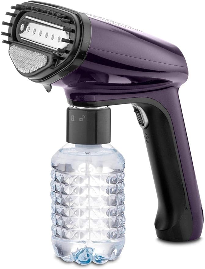 Black & Decker Handheld Handy Garment Steamer 1500W, Purple – International Warranty – HST1500-B5 - T