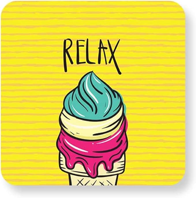 Pix icecream Rubber full design mousepad for laptop and computer case - T