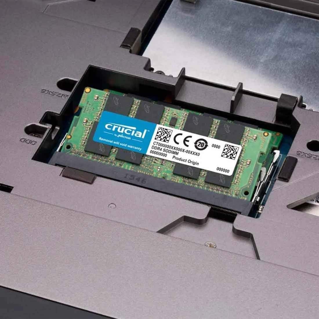 Crucial RAM CB8GS2666 8GB DDR4 2666 MHz Laptop Memory - T