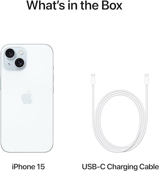 iPhone 15 128GB Blue 5G With FaceTime - International Version - T