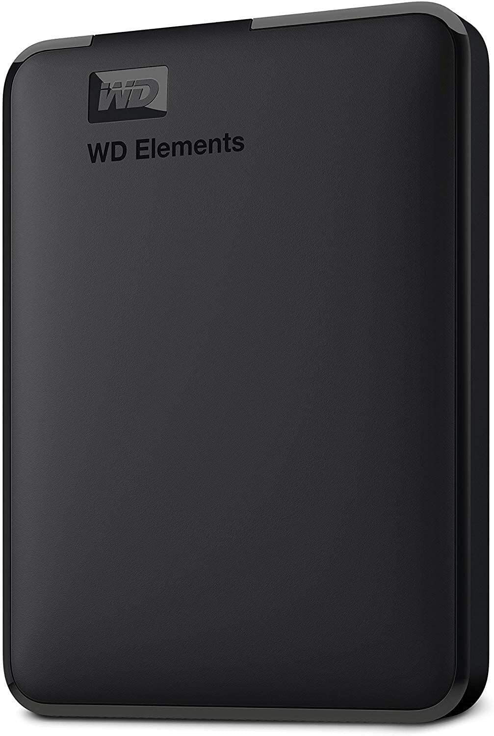 Western Digital Elements External Portable HDD 2TB, USB 3.0 - T