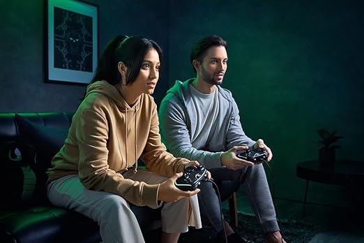Razer Wolverine V2 Chroma Wired Gaming Controller for Xbox Series X|S, Xbox One, PC: RGB Lighting - Remappable Buttons & Triggers - Mecha-Tactile Action Buttons & D-Pad - Trigger Stop-Switches - Black - T